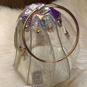Clear Holographic Handbag